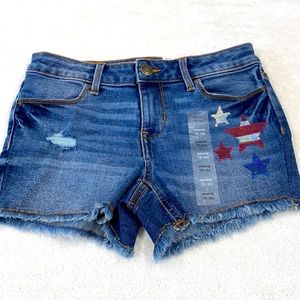 NWT SO denim shorts size 10